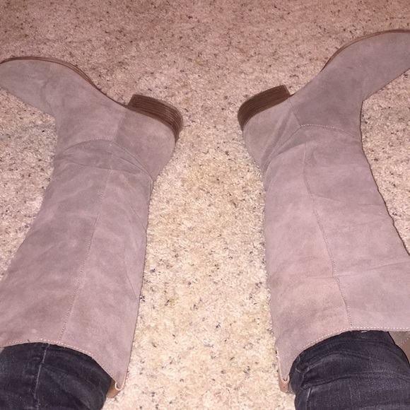 Steve Madden gray rider boots - Picture 6 of 8